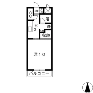 ハイツ・シンフォニー III【2階】の間取り