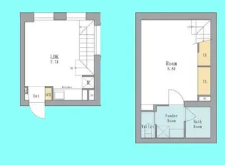 LEGALAND西五反田【1階】の間取り