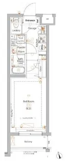 エストゥルース亀戸【1階】の間取り