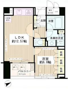 エルセレーノ西早稲田【2階】の間取り