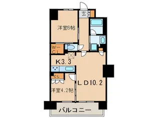 BLESS宮崎台【14階】の間取り