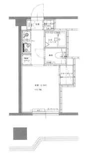 パレスアンドーラ【5階】の間取り