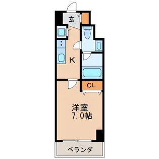 プロシード新栄【10階】の間取り