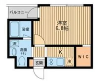 S-FORT西船橋【2階】の間取り