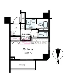 スカイコート中野沼袋【4階】の間取り