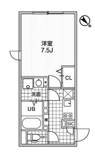 MDM駒沢大学【3階】の間取り