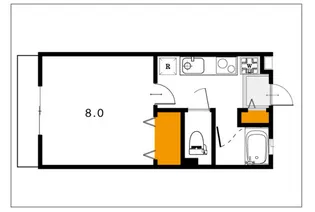 プティ・オーベルニュ【3階】の間取り