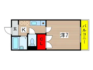 メゾンOHNO【1階】の間取り