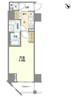 Casa Splendido 麻布仙台坂【5階】の間取り