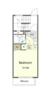 中目黒ドーム【1階】の間取り