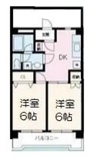 ライブリー池袋【3階】の間取り