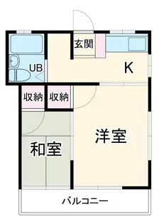 ホワイトドリーム【2階】の間取り