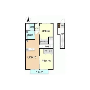 オーク【2階】の間取り