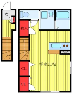 Third Branch【2階】の間取り