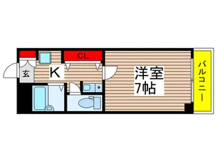いわきビル【4階】の間取り