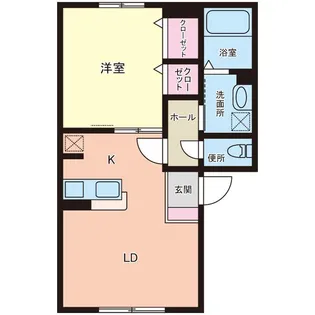 カーサ・エクセル【1階】の間取り