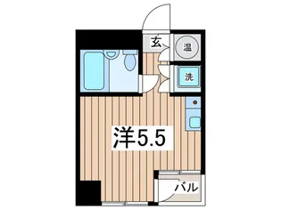 朝日プラザ南橋本【3階】の間取り