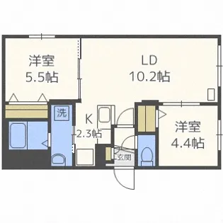 SPUTNIK【3階】の間取り