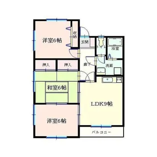 ピュアハイツ【2階】の間取り