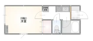 レジデンス花菜【1階】の間取り