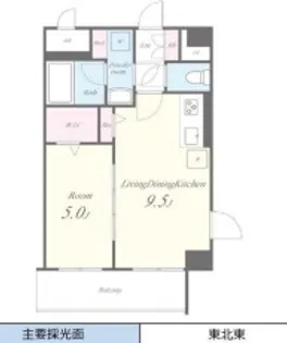 イルミナーレ学大【3階】の間取り