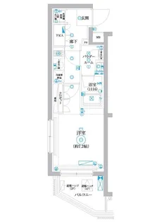 セジョリ鷺ノ宮II【3階】の間取り