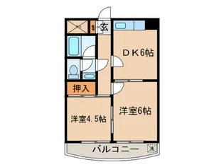 セレクト32【2階】の間取り