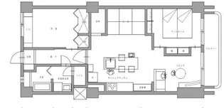浄水ハイツ【3階】の間取り