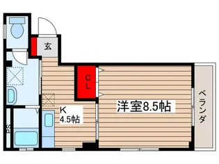ウイステリア東大泉【1階】の間取り