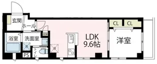 クリザンテム中幸町【2階】の間取り