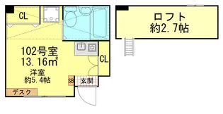 プレシャス北千住A棟【1階】の間取り