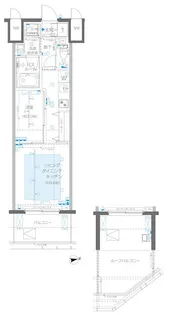 ZOOM新宿御苑前【2階】の間取り