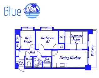 ラ・ビスタ パークハウス【5階】の間取り