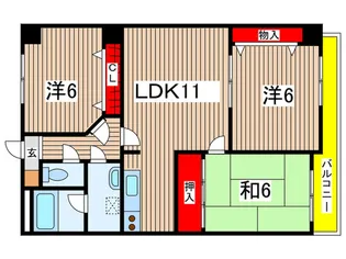 ミレニアム表台【2階】の間取り
