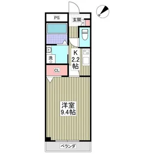 ベルフロースト【2階】の間取り