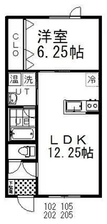 SunRise【1階】の間取り