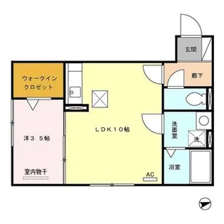 ステラコート壱番館 B棟【1階】の間取り