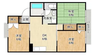 エル・ハイツ【2階】の間取り
