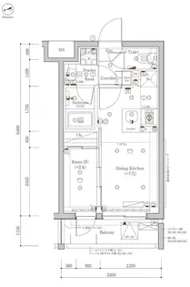 シーフォルム東新宿II【3階】の間取り