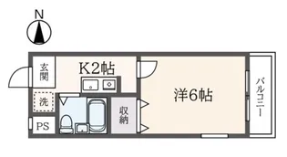 グリーンハイツ吉祥寺【3階】の間取り