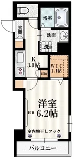 クレールメゾン【2階】の間取り