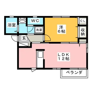 アーク【1階】の間取り