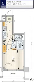 スカイコートパレス一橋学園【9階】の間取り