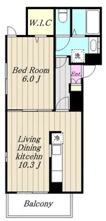 エヴァーグリーンIII【3階】の間取り