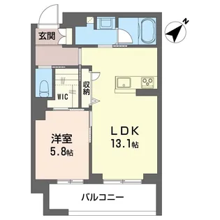 Maliena【3階】の間取り