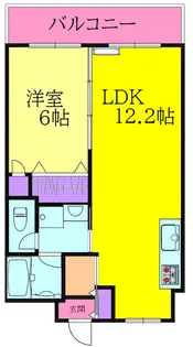 やよいビル【4階】の間取り