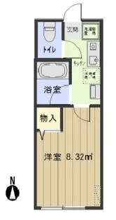 コーラルコート清瀬 壱番館【2階】の間取り