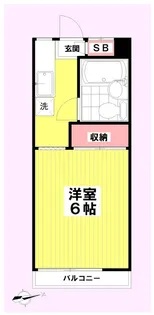 ハイム学芸大【2階】の間取り