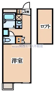 レオパレス290【2階】の間取り