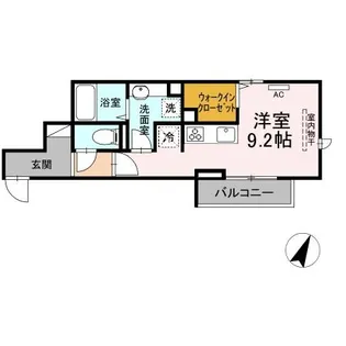 アゼリア【1階】の間取り